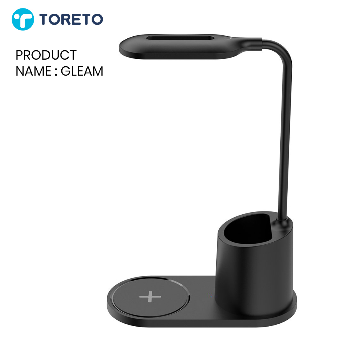 GLEAM DESK LAMP with wireless charging